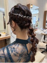 ウルカ 川口店(ulQua)&nbsp;【ニュアンス編みおろしアレンジ】