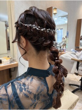 ウルカ 川口店(ulQua) 【ニュアンス編みおろしアレンジ】