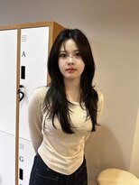 ブランニュー オーバー 難波店(Brandnew over)&nbsp;ロングハッシュカット