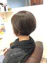 ヘアー グリーン(hair green)&nbsp;40代50代60代/前下りショートボブ/大人ショート
