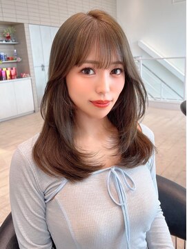 ロンド クラン 岡崎(Lond Clan) 大人可愛いミディアムレイヤー