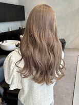 ミル 心斎橋(MIL) ミルクティーグレージュ/ゆるふわウェーブ/【心斎橋】