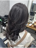 上品モテレイヤー×艶ダークグレージュ