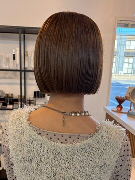 クララジャパン ナベシマ(CLALA JAPAN Nabeshima) グレージュ　艶髪　髪質改善　ブリーチ　ピンクベージュ　韓国風