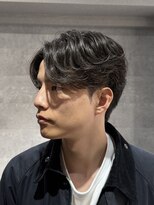バーバーハウス ラヴィ 阿佐ヶ谷店(Barber House Lavie)&nbsp;センターパーマ×ニュアンスパーマ