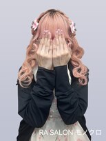 アールエーサロンモノクロ 秋葉原(RA SALON モノクロ)&nbsp;【推し活ヘアセット】ひつじツインテールヘア