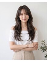 ズール 稲田堤店(ZU LU)&nbsp;韓国風レイヤー×艶ダークブラウン