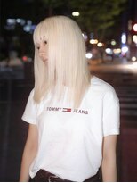 ユルク(JURK nagoya)&nbsp;栄/ハッシュカット/グレージュ/デザインカラー