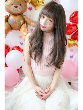 マーリャヘアー(mallia hair) ゆるふわアッシュグレージュロングｂｙ塚本あつし