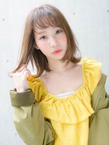 ルティア(Lutia)&nbsp;シースルーバング　アッシュベージュ