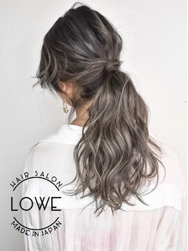 ルーヴェ(LOWE) 【LOWE池谷】さりげないハイライトがお洒落なポニーテールに!