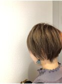 無造作×ドライショートスタイル