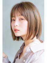 ロイジー(roijir)&nbsp;【roijir】表参道　顎下ボブ×ナチュラルベージュ