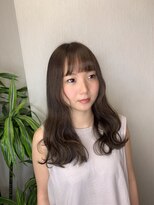 ライズ バイ レボ 柏店(RISE by REVO)&nbsp;ボブ/カーキグレージュ/大人かわいい/フェザーバング