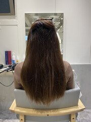 髪質改善　LOVEST kyoto美髪アート展　髪セレブコース