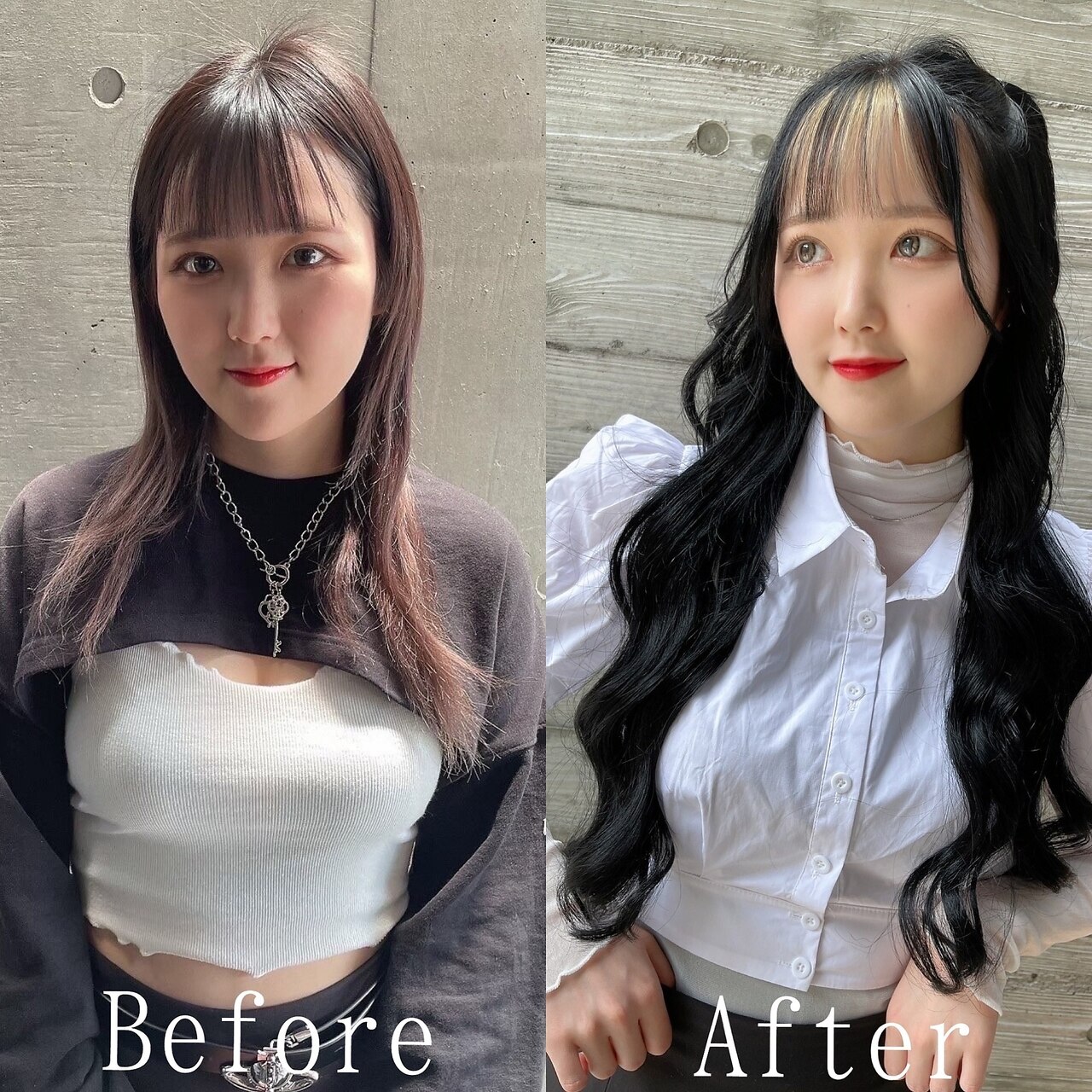 王道黒髪ロング#シールエクステ#くびれヘア#韓国#エクステ #札幌