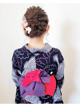 エスヘアーメイク(S Hair Make) 変わり結び着付け×ヘアセット