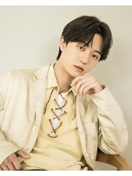 コンティニュー オモテサンドウ(CONTINUE OMOTESANDO) センターパート/メンズヘア