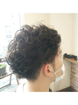 ジパングノアールオム 曳舟店(Zipangu NOIR HOMME) 朝のセットは超速プードルパーマ/京成曳舟駅近