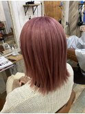 色落ちもキレイ◎ヌーディピンク