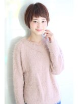 オーロ 西宮店(ORO)&nbsp;アシメバング　スウィングショートマッシュ