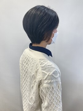 モリオフロムロンドン 松戸店(Morio from London) 【松戸 岩口】ほんのりインナーカラーハンサムショート