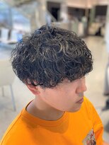 イメージア 町田店(IMAGE A)&nbsp;マッシュ×波巻きパーマ＠30代40代50代60代