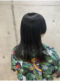 姫カット/コーンロウ/エアーストレート