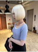 ケアブリーチブロンドカラー