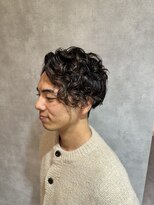 ヘアースペースブルームエア HAIR SPACE BLOOM Ea&nbsp;【三国／メンズパーマ】スタイリング簡単！冬メンズスタイル！