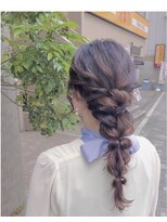 エルパティオ(EL PATIO)&nbsp;リボンアレンジヘア／パーティースタイル