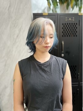 ヴァイス 渋谷店(VAICE) グラデーションカラー/ブルージュカラー[渋谷/ウルフへア]