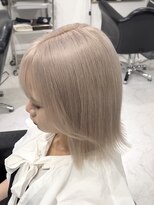 ザ アクネ 岡崎竜美丘店(THE ACNE) ＊ホワイトミルクティーベージュ/ブリーチ/ハイトーン