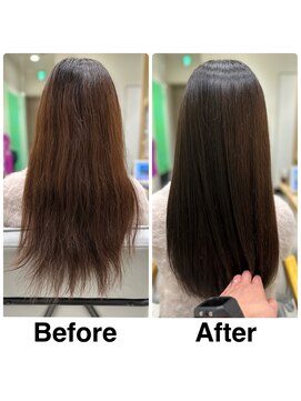 セラ バイ ユーレルム(SerA by U-REALM) 本物のトリートメント【髪質改善】　担当　森