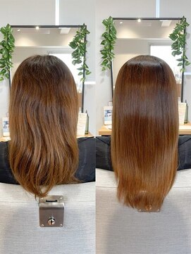 フィー 南越谷2号店(fee) 【Before→After】髪質改善トリートメント/サラ艶/カラー