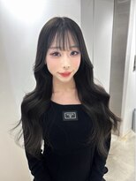 ユーフォリア 新宿通り(Euphoria) 韓国ヘア/ワンホン/中韓mix/くびれヘア/顔周りレイヤー/黒髪