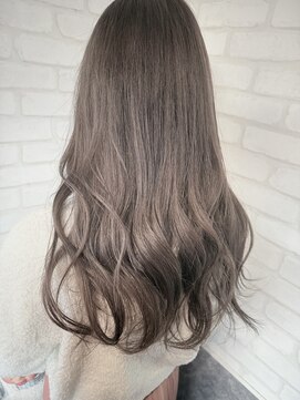 ルノン フィージュ(LUNON fieju) ブリーチ2回～3回/ミルクティーグレージュ/髪質補修カラー