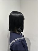 23 姫カットレイヤー フェイスフレーミング フェザーショート