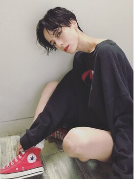 ラグ(log)の写真/有名雑誌に取り上げられる、1度は行ってみたい代官山の隠れた人気店『log』！旬でカワイイショートヘアが◎