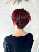 ハル(HARU) ブリーチカラーレッド