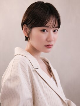 フォト 新宿三丁目(foto) ▽コンパクトショートミニウルフブリーチなし前髪ミディアム新宿