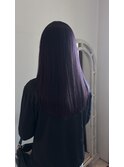 髪質改善カラー×ラベンダー