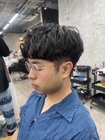 リミットバイアフィナー 大宮店(limit by Afinar) 大宮ニュアンスパーマ細かめ/メンズショート/髪質改善