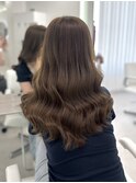 ＊【ブリーチなしWカラー】ヘーゼルベージュ＊