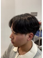 エッジ(EDGE)&nbsp;大分メンズ刈り上げニュアンスセンターパートパーマ