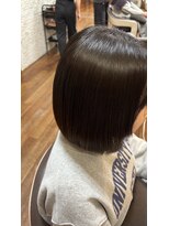 オートクチュール ランコントレ 七条店(Haute Couture Rencontrer)&nbsp;アッシュカラーボブ