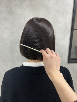 ガレンド 大森店(Guarendo) 【CHIHIRO】ボブ×アルカリ酸熱トリートメント