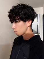 ナービス(NARVIS)&nbsp;メンズ/スパイラルパーマ/マッシュショート