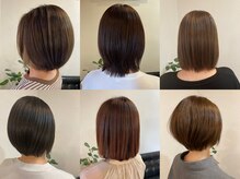 「毎日が軽やかになる、360度美シルエットボブ」