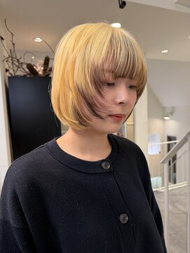 ラック 表参道(LUCK) 裾カラー/デザインカラー/似合わせカット/ウルフレイヤー